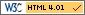 Valid HTML 4.01!