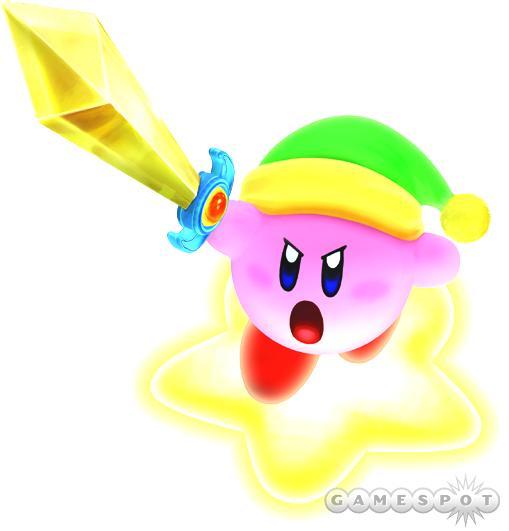 Sword Kirby from Kirby's Air Ride